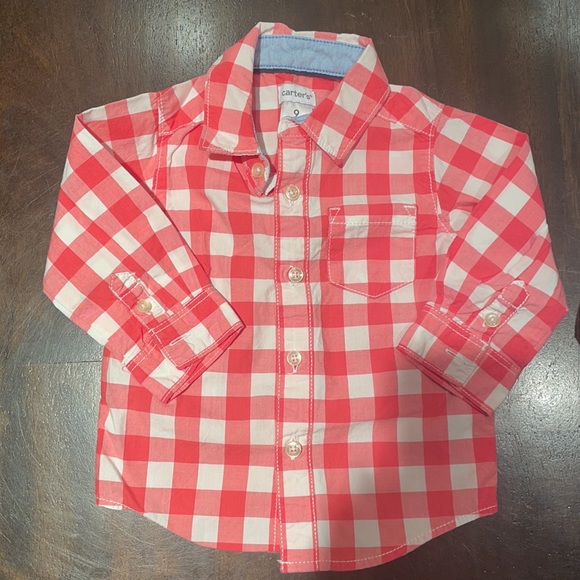 Infant Button Down Shirts (2) - Picture 2 of 3
